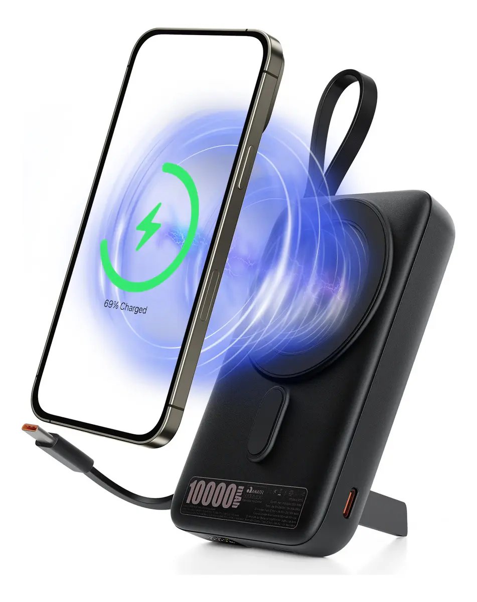 Review Técnico: Power Bank Magnético Basike 10.000mAh com Carga Rápida