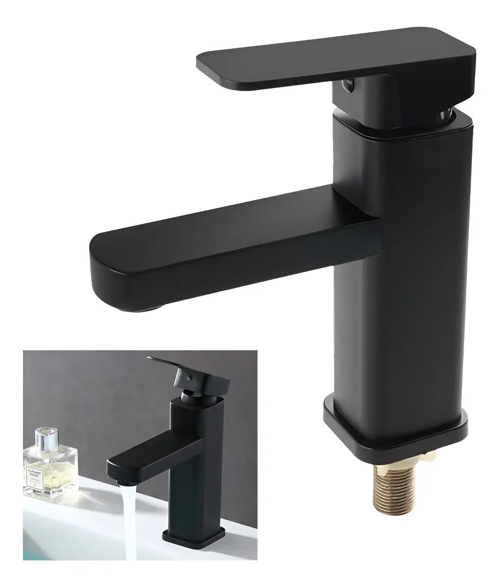 Torneira Quadrada Preta: Design Moderno e Custo-Benefício para Seu Banheiro