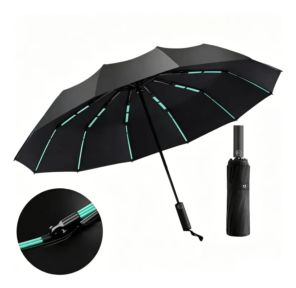 Análise Técnica: Guarda-Chuva Automático de Alta Resistência - O Melhor Custo-Benefício do Mercado