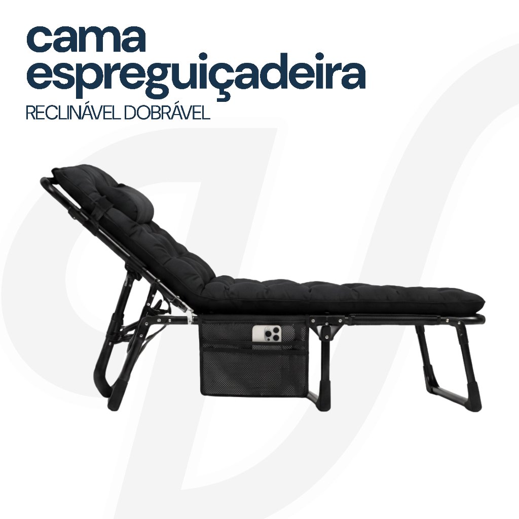 Review Técnico: Cama Espreguiçadeira Dobrável 190x68cm com Colchonete