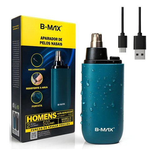 Review Técnico: Aparador de Pelos Portátil B-Max Recarregável - Custo-Benefício Extremo