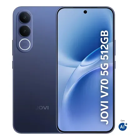 Smartphone JOVI V70 5G Câmera 200MP 512GB de Memória 16GB RAM (8G