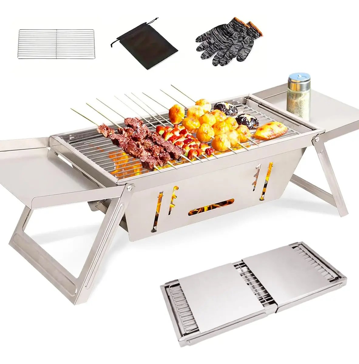 ASSISTOOL Dobrável: A Análise Completa da Churrasqueira Inox Portátil e Compacta