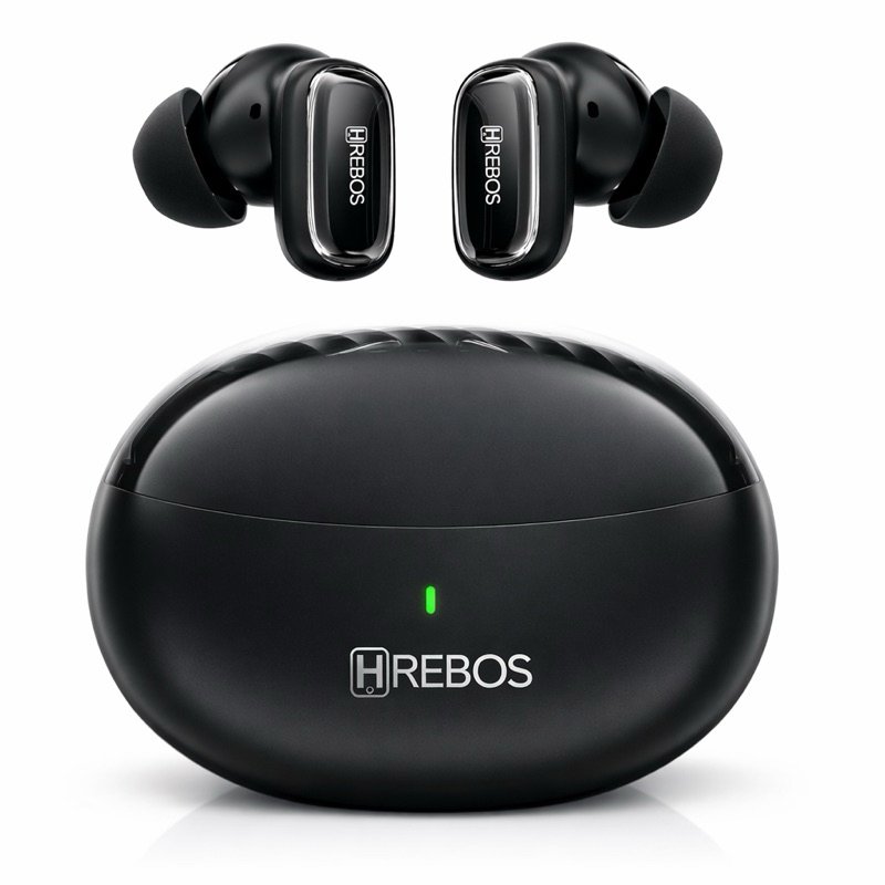 Fone TWS HRebos MistPods com Tradução por IA e ANC