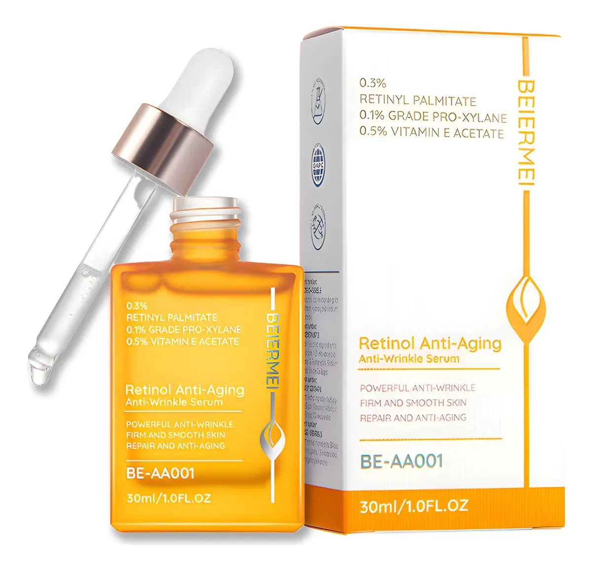 Review Técnico: Sérum Antirrugas Retinol Natural Beiermei 30ml
