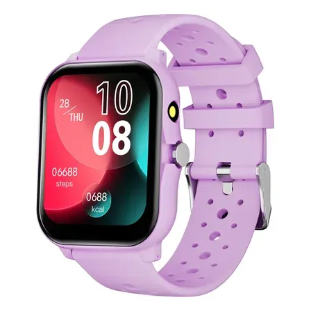 Smartwatch Esportivo Com Chamadas Touchscreen Lilás