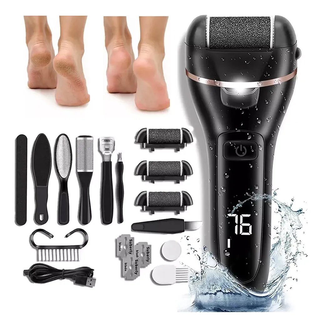 Lixador Elétrico Bivolt para Pés: A Solução Acessível Contra Calos e Peles Ásperas