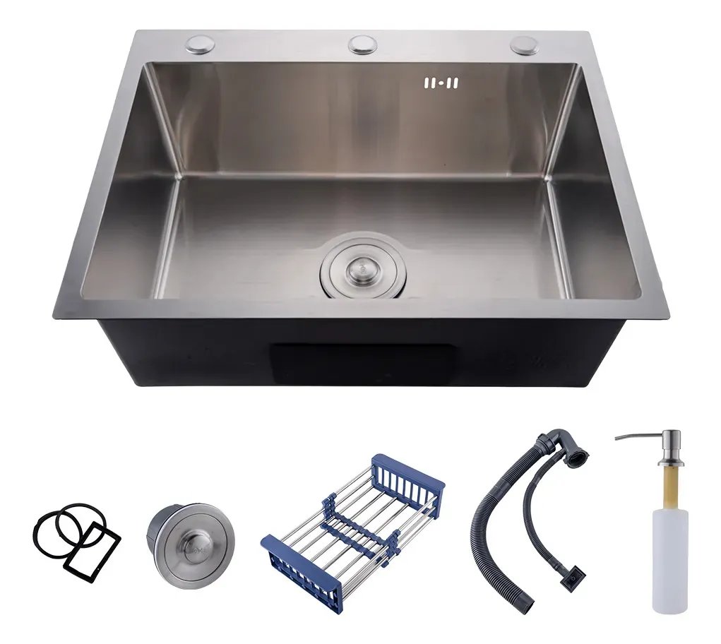 Review Técnico: Cuba Gourmet Inox 304 Winda 60x45cm - O Equilíbrio Perfeito entre Sofisticação e Custo-Benefício