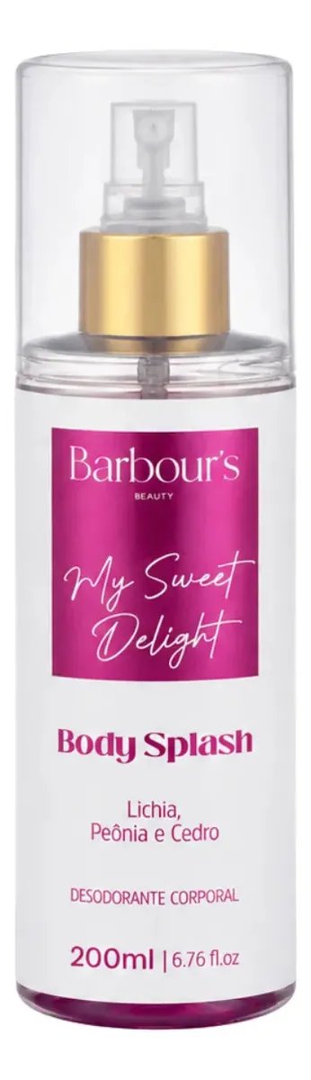 Barbours Beauty Body Splash My Sweet Delight Original Feminino Splash Spray