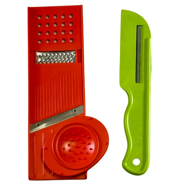 Kit Fatiador de couve fininha + Fatiador 8 em 1 lâmina aço inox -