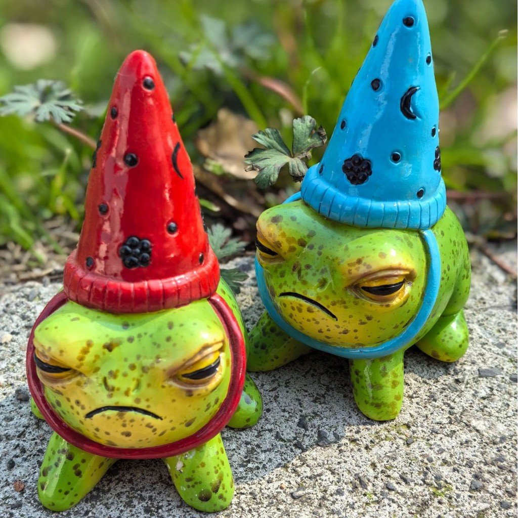 Estátuas de Sapo em Resina para Jardim - O Novo Hit da Decoração Criativa na Shopee