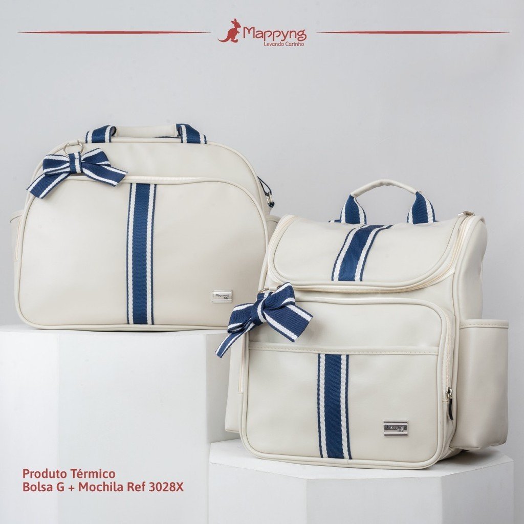 Análise Técnica: Kit Mochila Maternidade Azul Premium – Impermeabilidade e Organização Otimizada