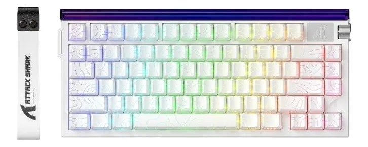 Attack Shark R85he: Performance Mecânica Compacta para Gamers Exigentes