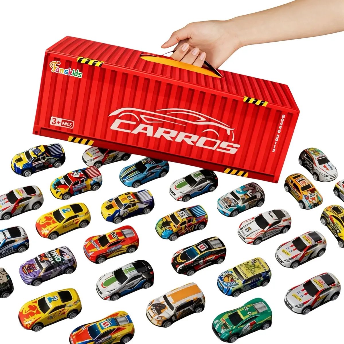 Kit 48 Mini Carrinhos de Fricção: Análise Técnica da Durabilidade e Engenharia Lúdica