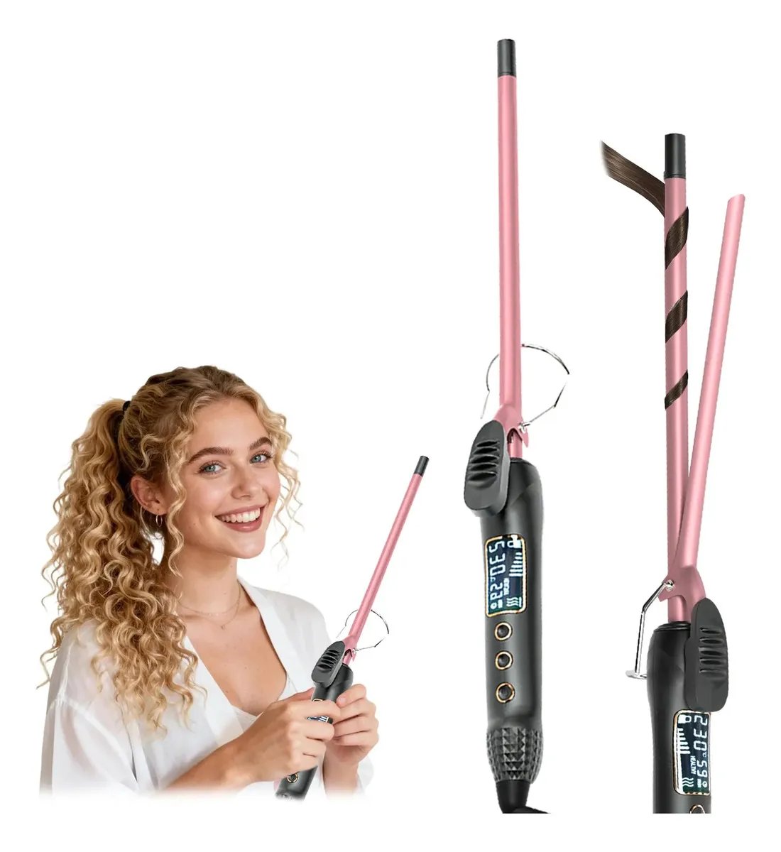 Review Técnico: Modelador de Cachos BrisaBras 9mm Rosa Bivolt