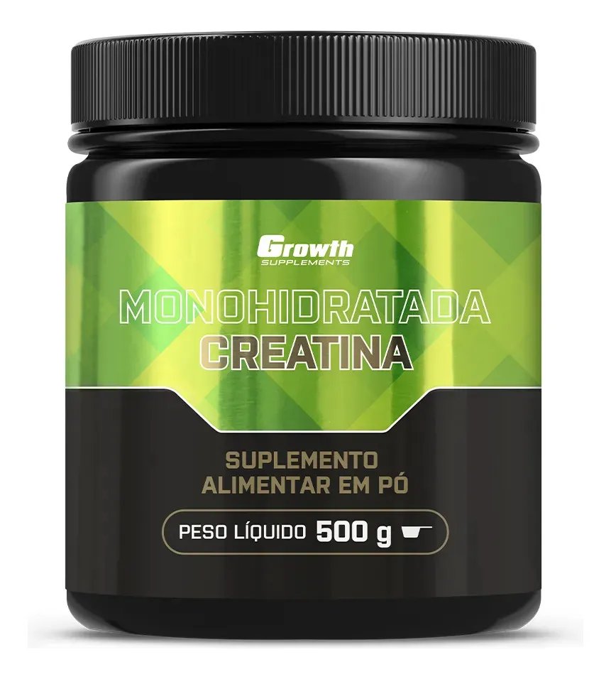 Creatina Growth Supplements Monohidratada 500g Pura
