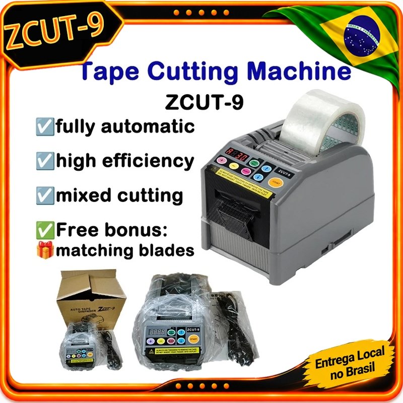 ZCUT-9 Dispensador Automático de Fita Adesiva 110V/220V