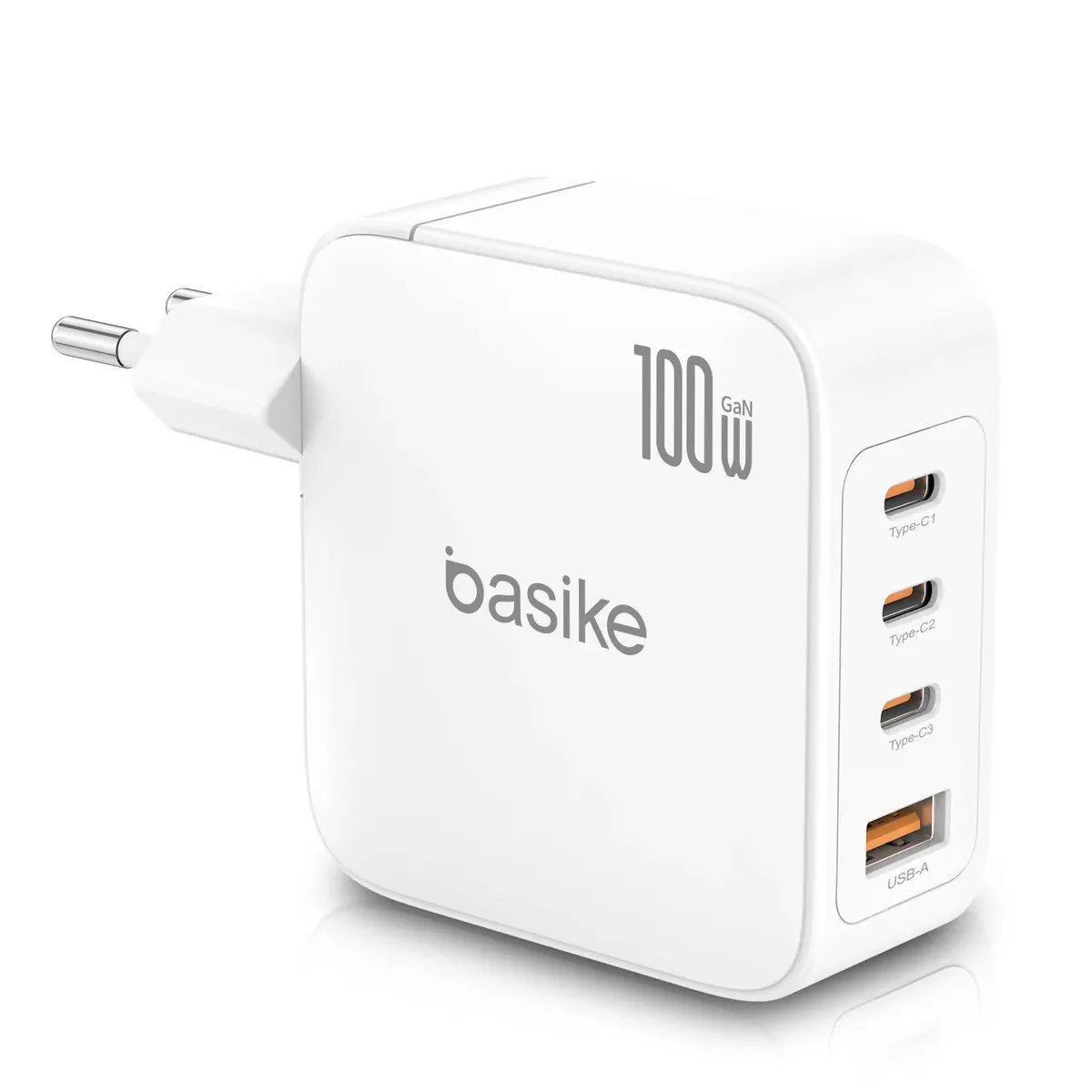Carregador Basike Turbo 4 Portas USB/USB-C