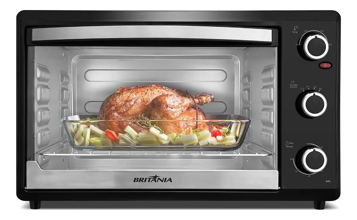Forno Britânia BFE44P: Potência e Versatilidade Acessível para sua Cozinha