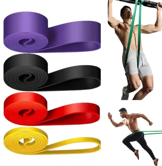 Elastico Treino Exercicio Academia Fitness Super Band Cinto Amarelo