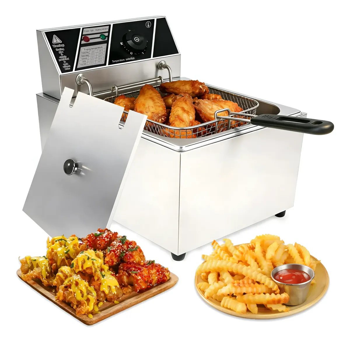 Fritadeira Elétrica Industrial 10L Inox: Análise de Desempenho e Durabilidade Profissional
