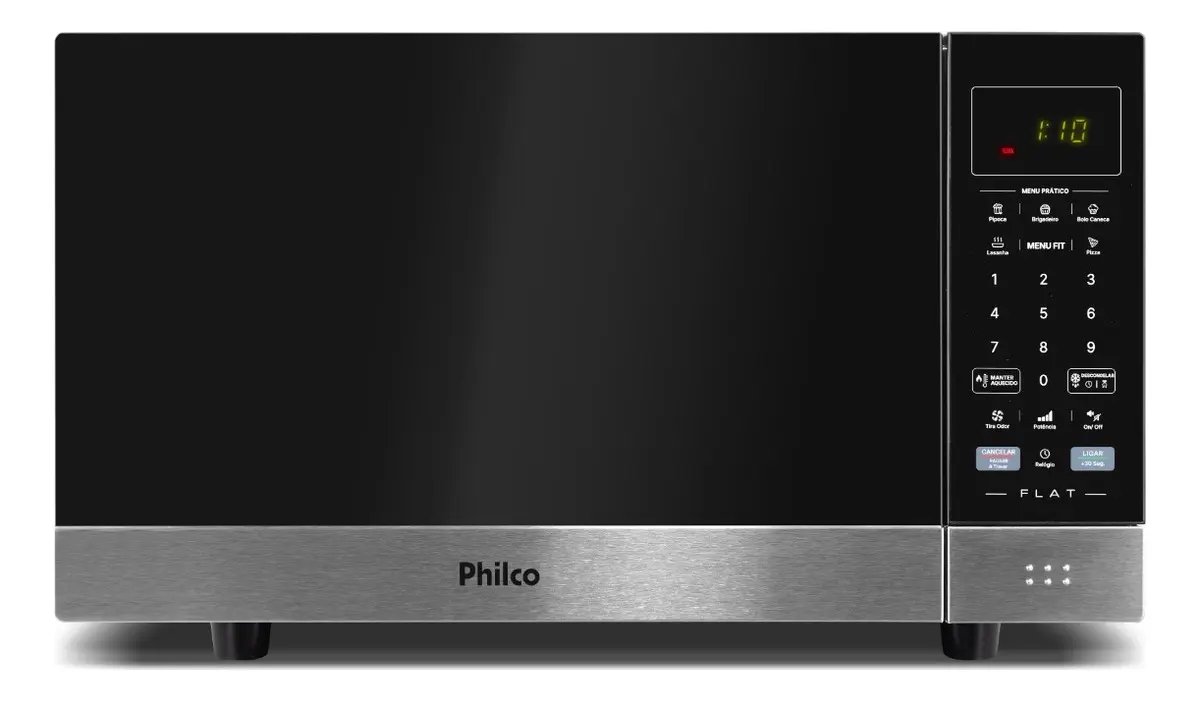 Philco PMO30F Flat 28L: A Revolução Sem Prato Giratório na Sua Cozinha