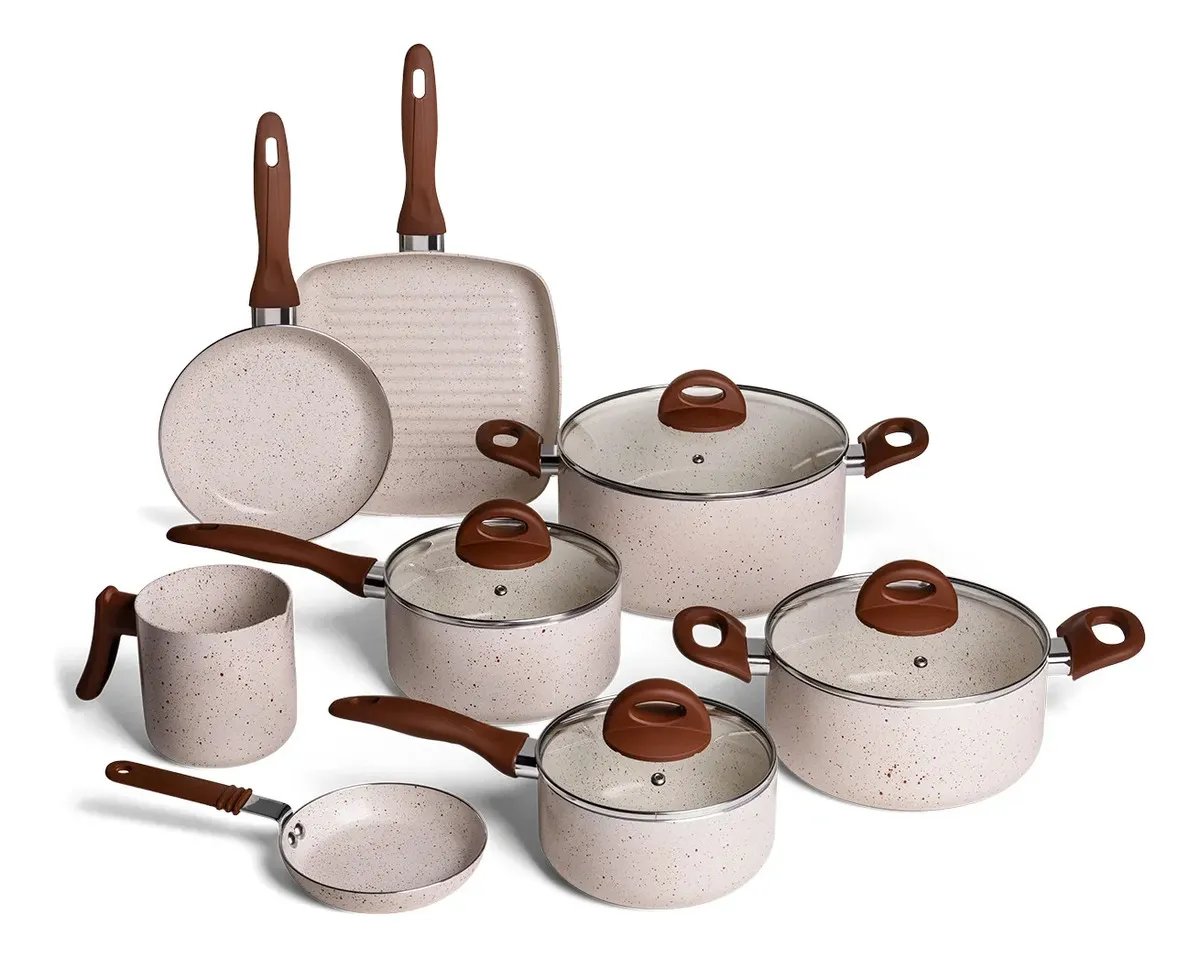 Brinox Ceramic Life Smart Plus Vanilla: Performance e Estilo na Cozinha Moderna