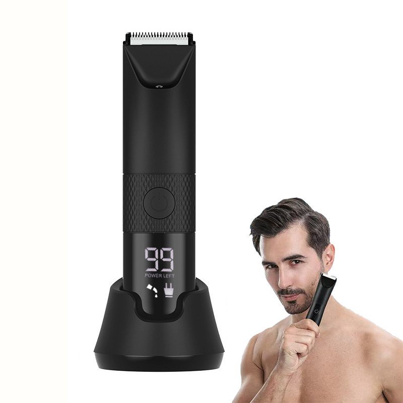 Aparador Unissex de Pelos Corporais e Área Íntima Recarregável USB