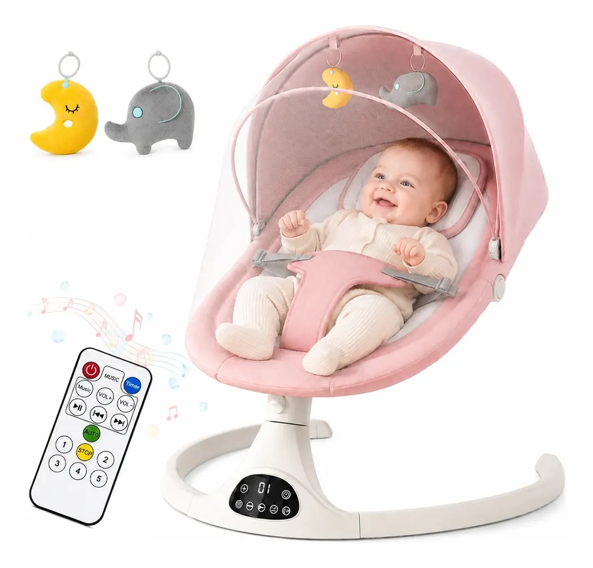 Análise Completa: Cadeira Balanço Elétrica Bluetooth – Conforto e Tecnologia para o Bebê