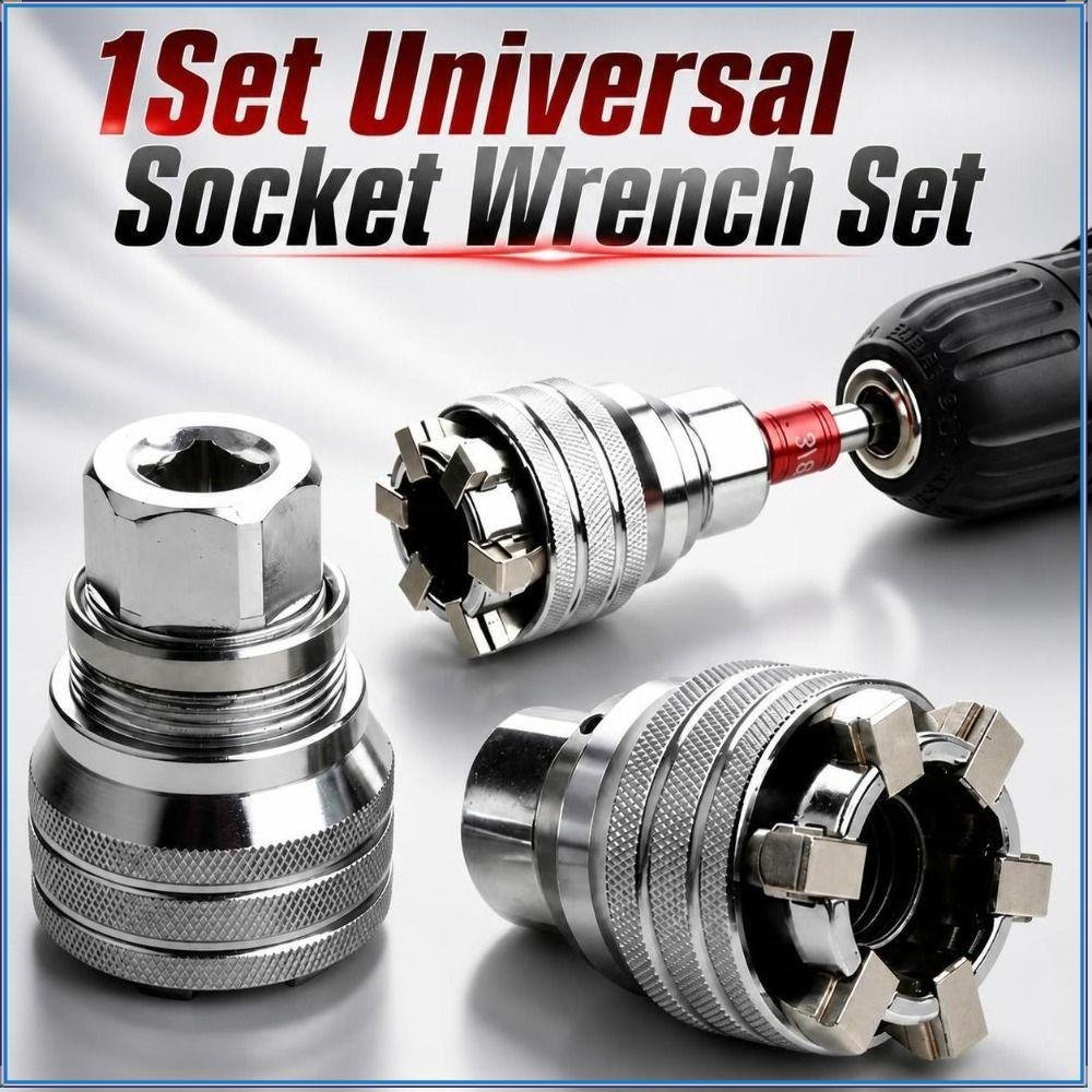 Chave de Soquete Universal FAYSHOW 10-19mm Ajustável
