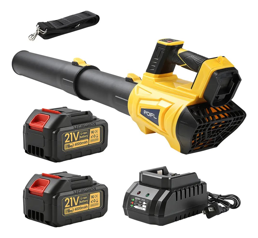 Soprador Portátil Bivolt Amarelo: Potência e Autonomia para Todas as Tarefas