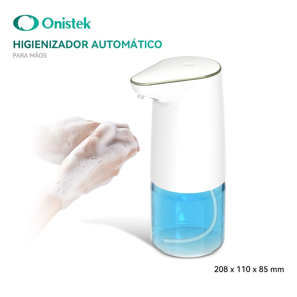 ON-UD122: Higiene Sem Contato e Eficiência Recarregável para o Seu Dia a Dia