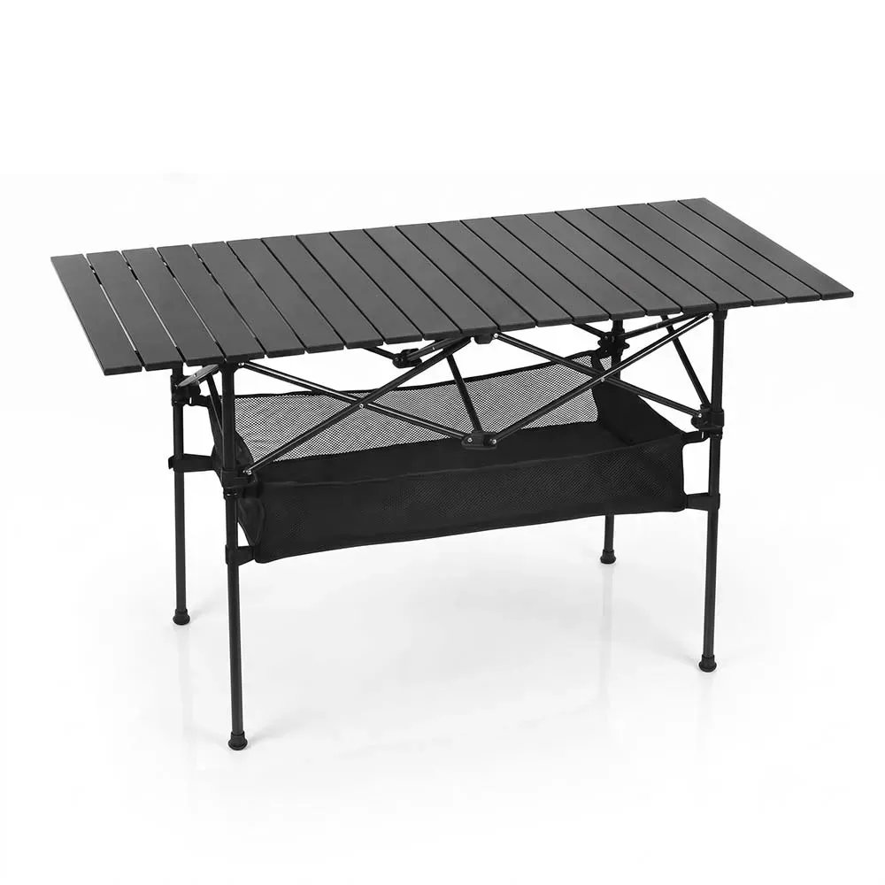 Mesa Dobrável WINDA 120cm em Aço Carbono para Camping e Lazer