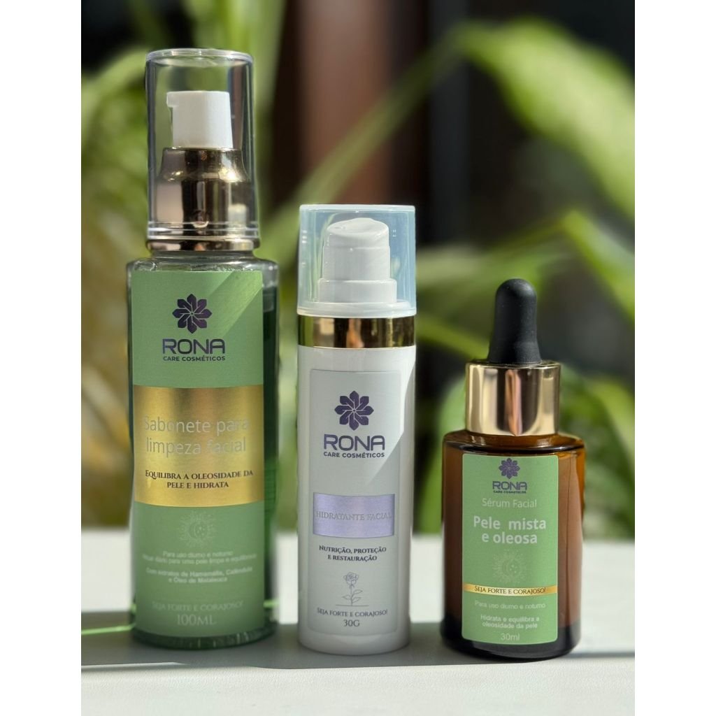 Kit Skincare 1107-A: Engenharia Dermatológica para uma Pele Radiante